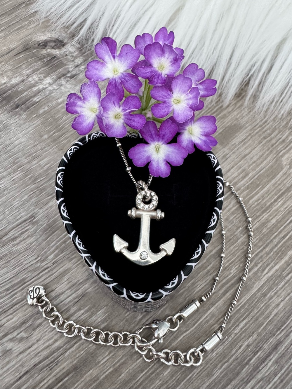 ⚓️ BRIGHTON Coastal Anchor Reversible Necklace